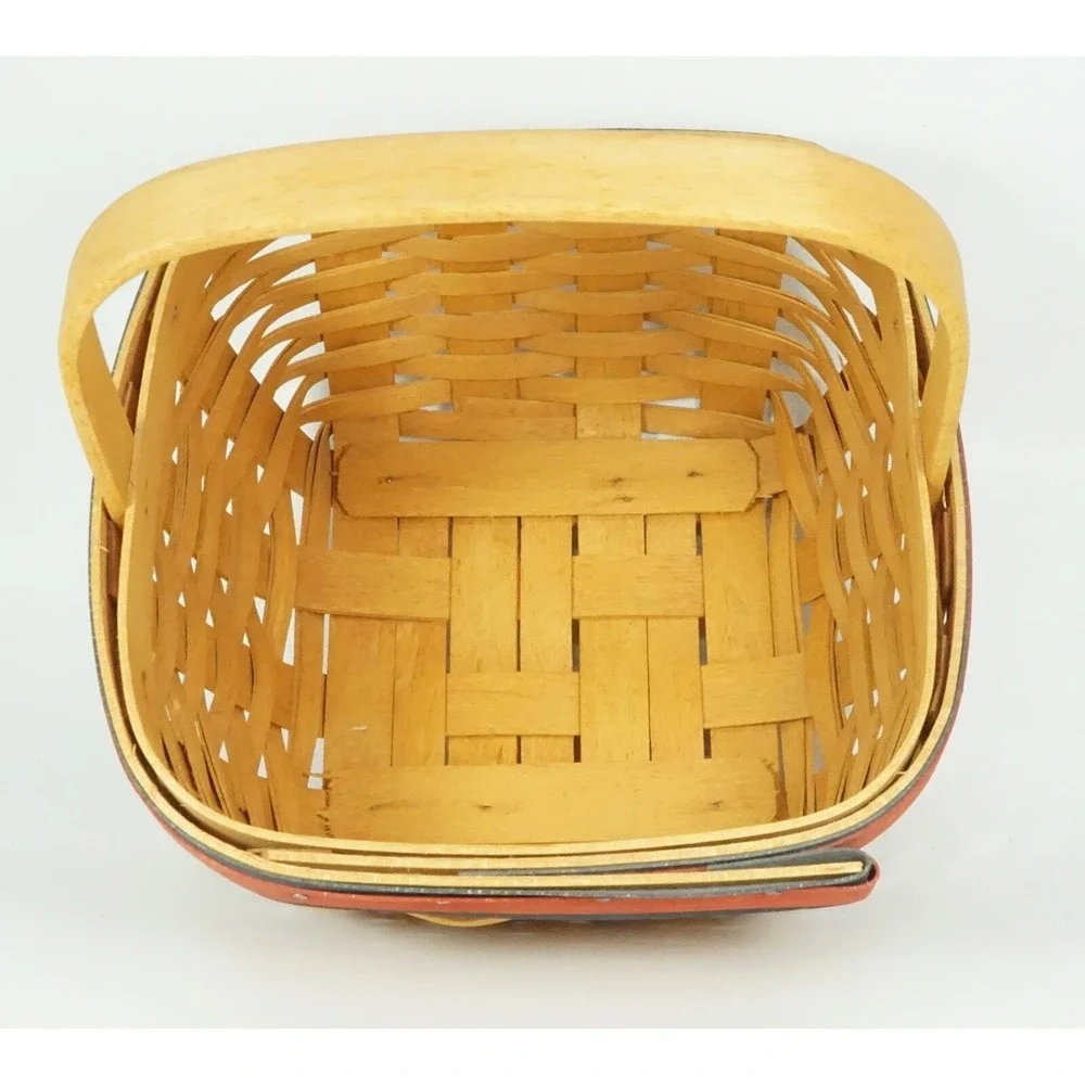 Longaberger 2001 Strawberry Basket Combo Liner Protector All-American Collection